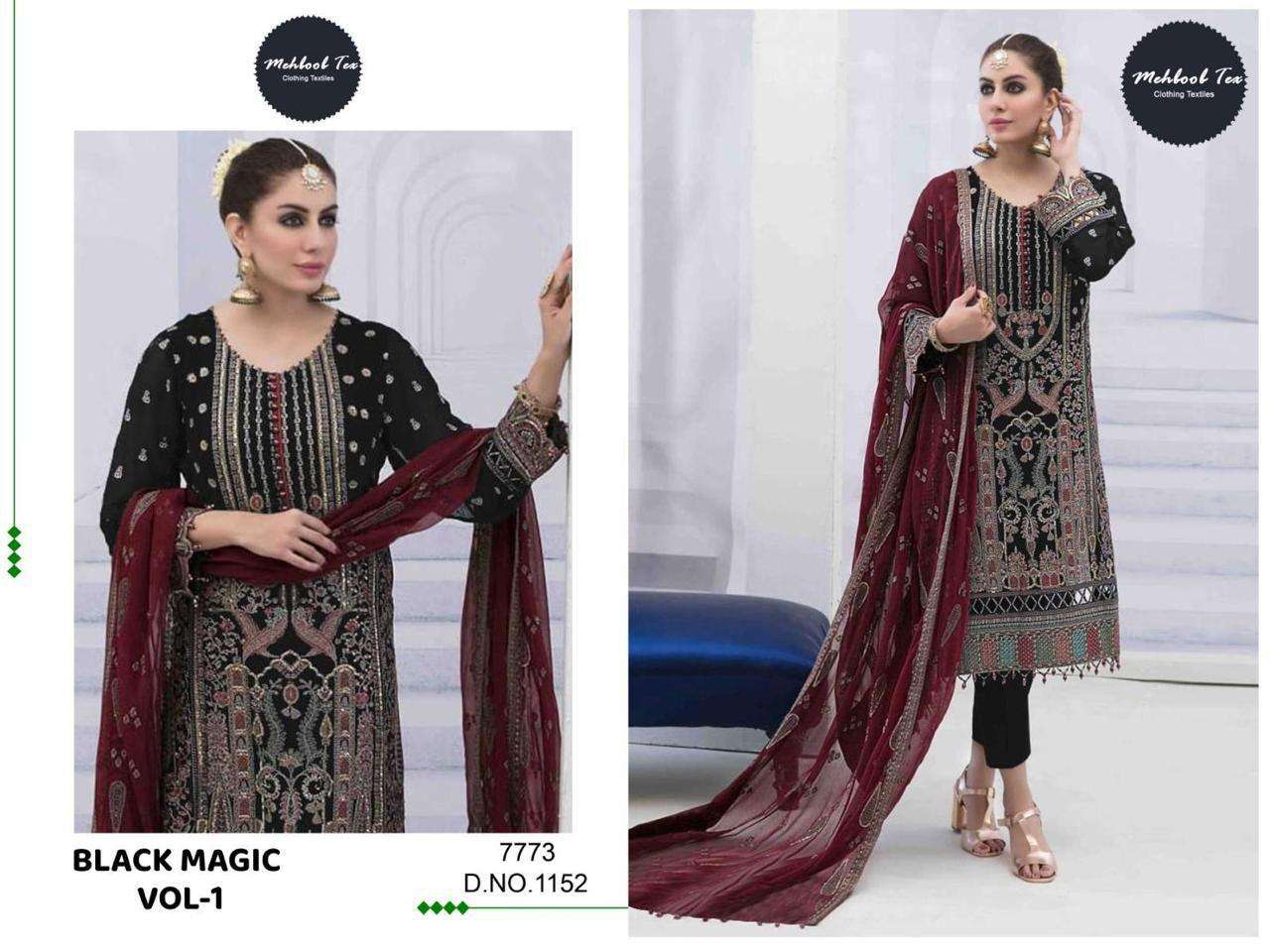 MEHBOOB TEX DESIGNER GEORGETTE SUIT 