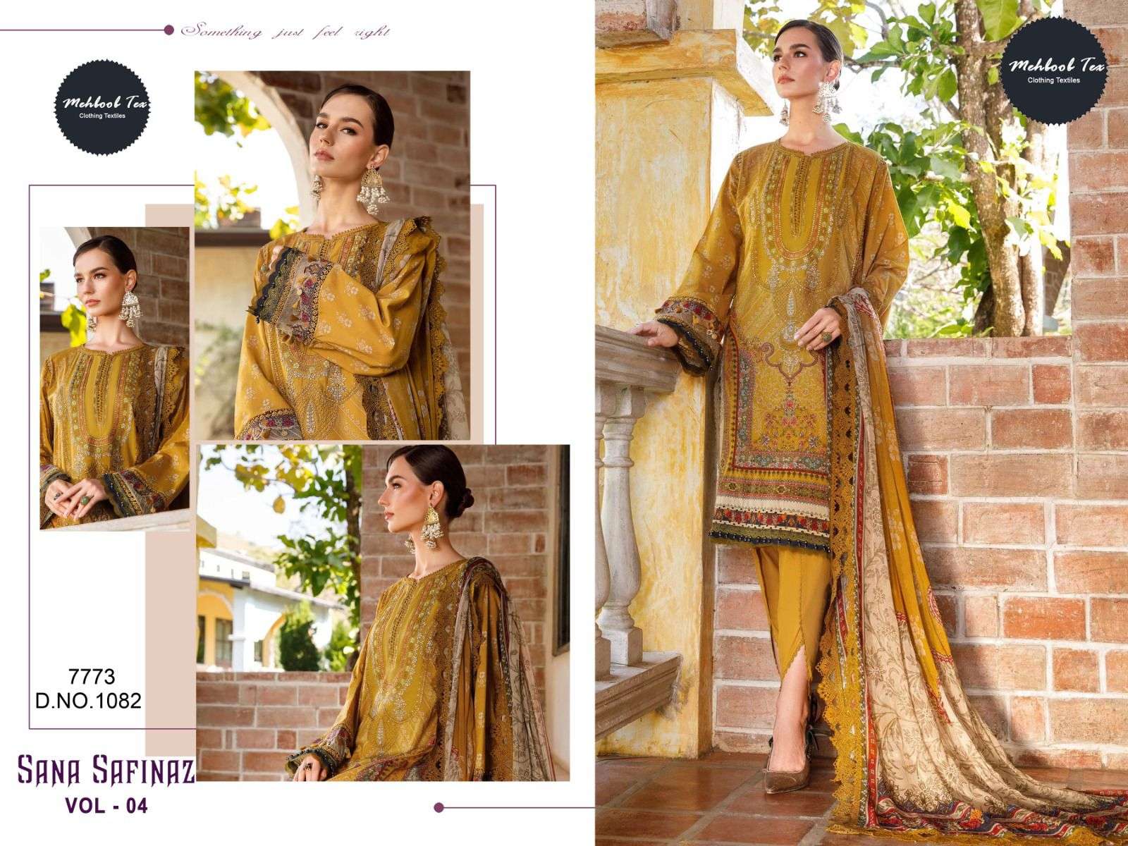 mehboob tex sana safinaz vol 4 designer pure cotton suit 