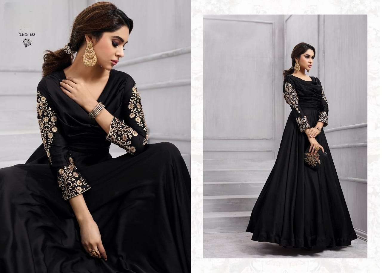 navya vol 6 designer tapeta silk gown 