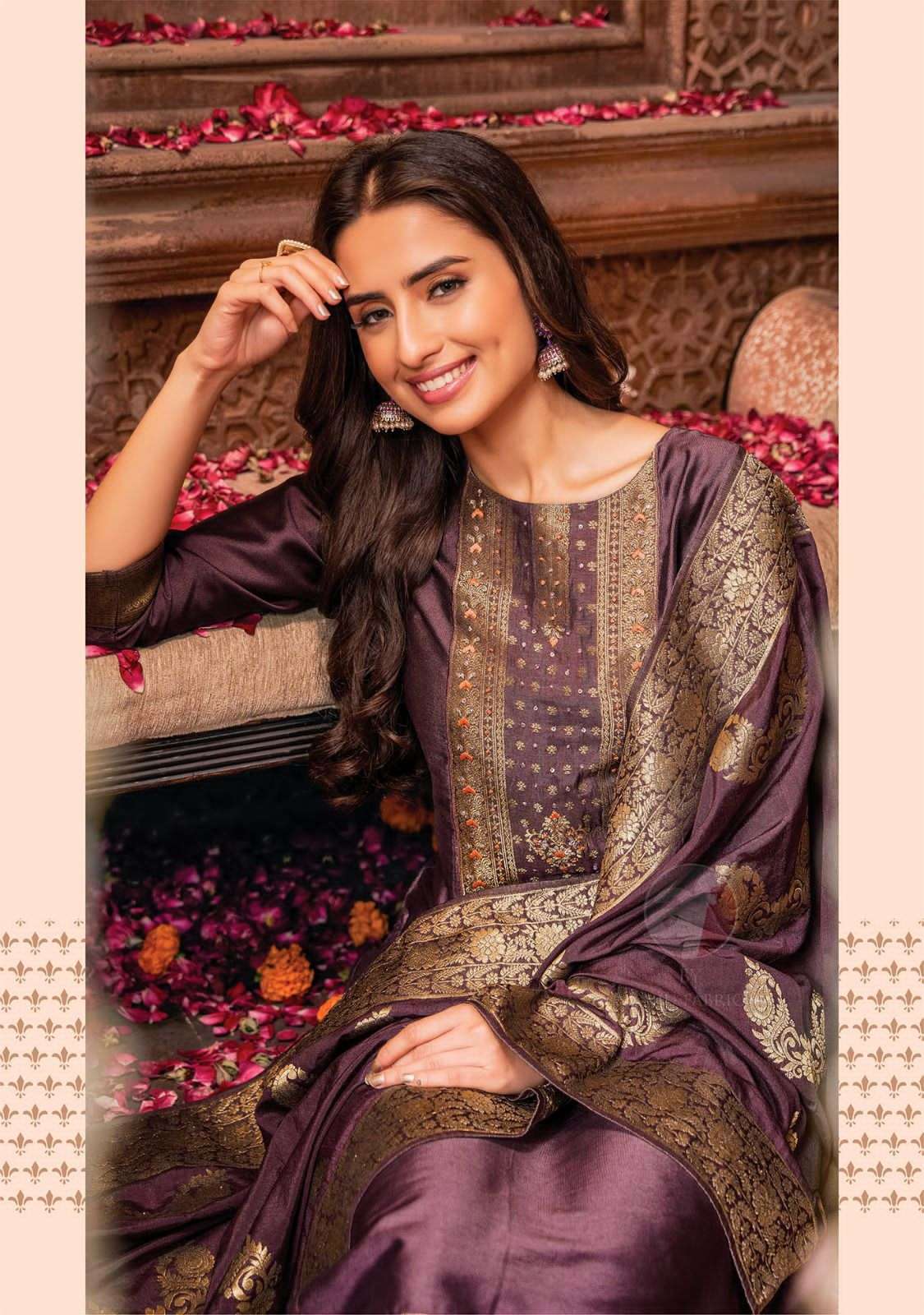 palki desinger viscose nylon suit 