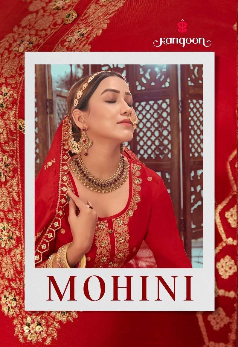 rangoon mohini series 4661-4664 jacquard suit 
