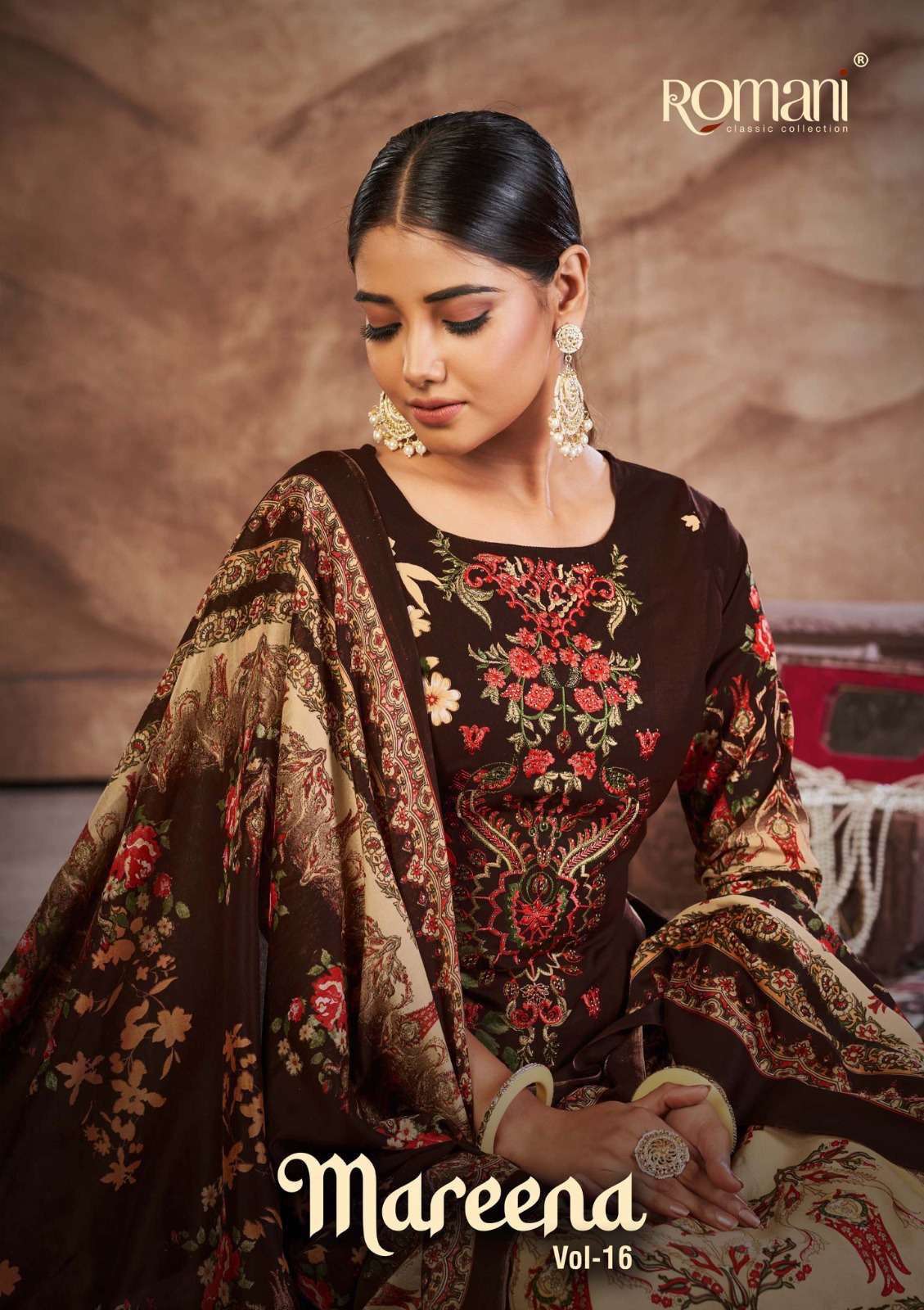 romani mareena vol 16 series 1081001-1081010 premium soft cotton suit 