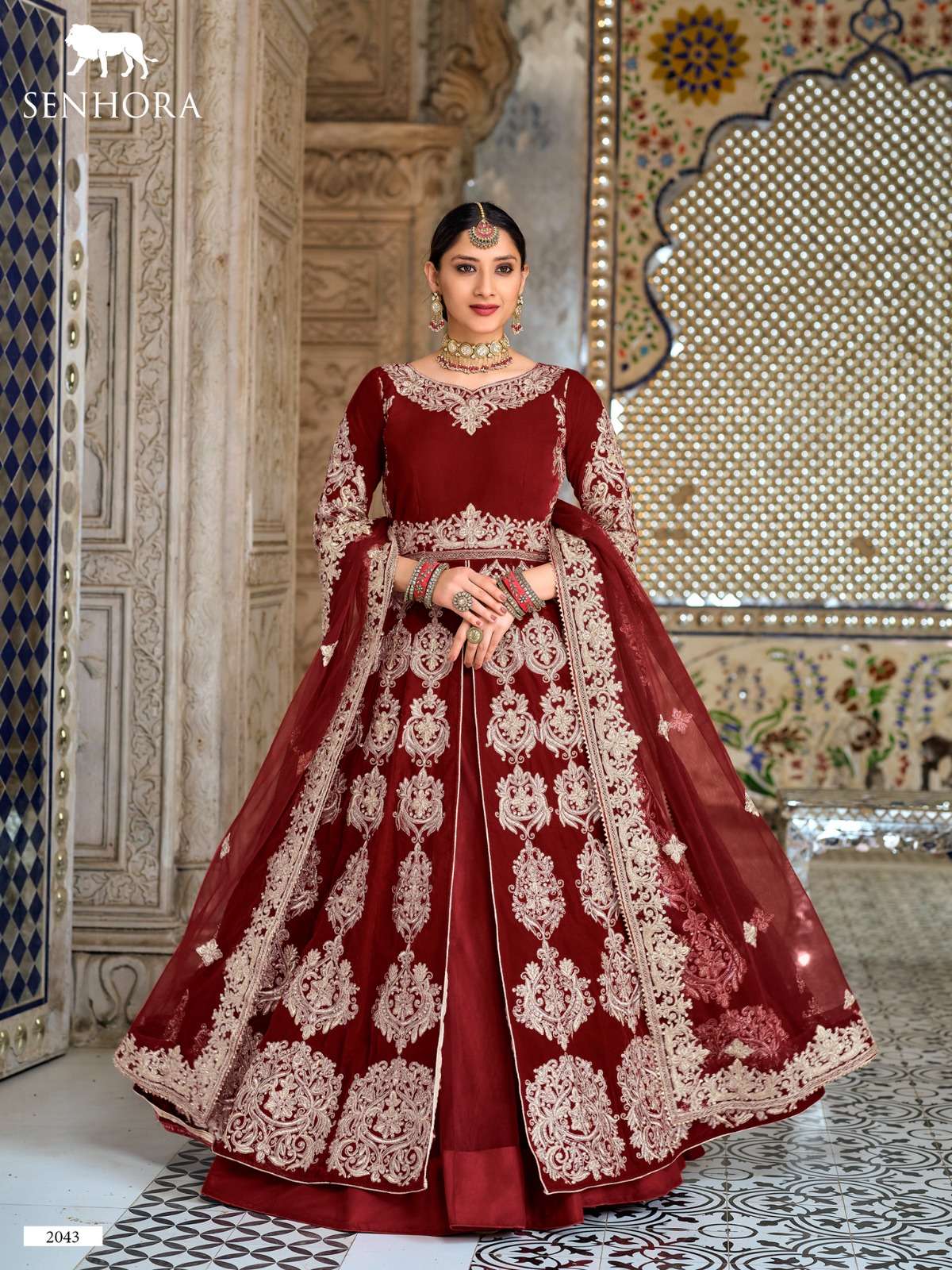 senhora dulhan vol 42 series 2044 9000 velvet suit 