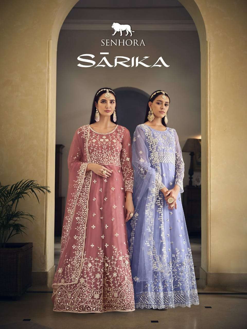 senhora sarika series 3006-3009 butterfly net suit 