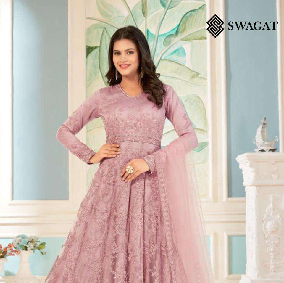swagat series 1001-1004 butterfly net suit 