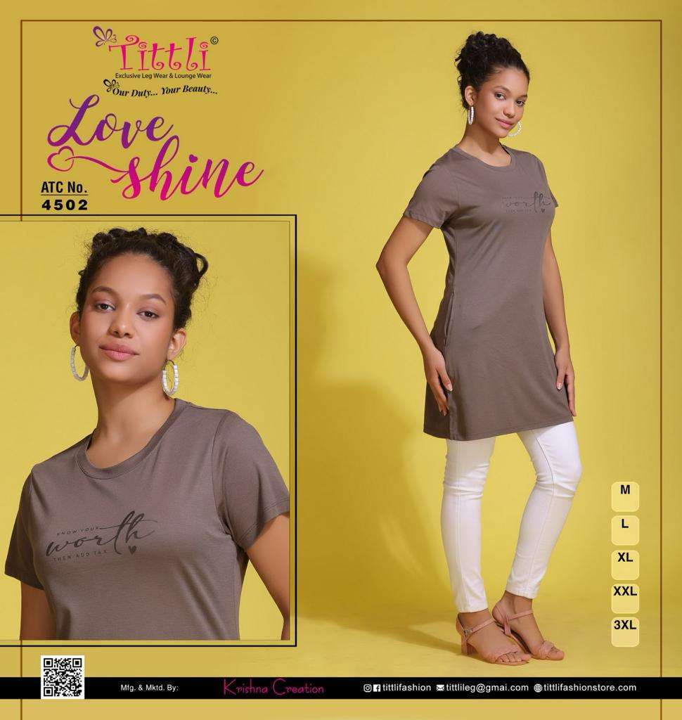 tittli love shine 4502 tencil tunic top 
