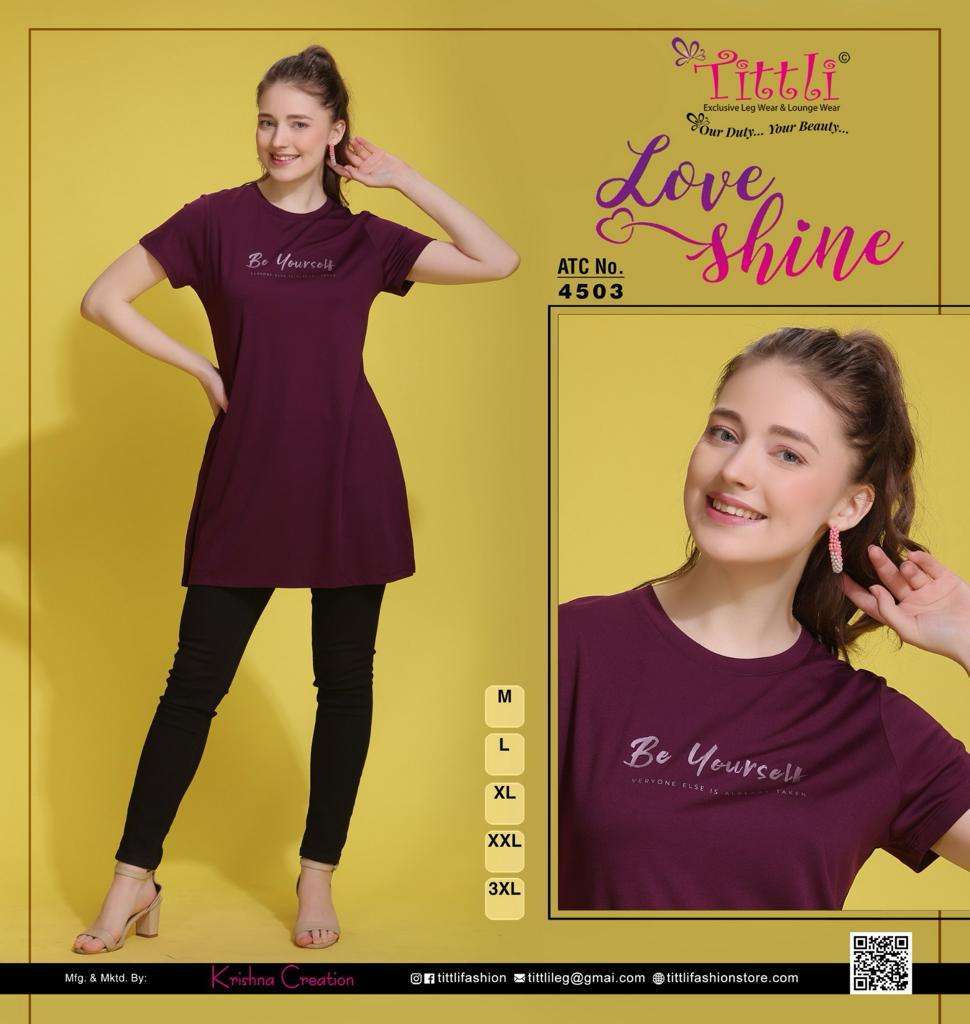 tittli love shine 4503 tencil tunic top