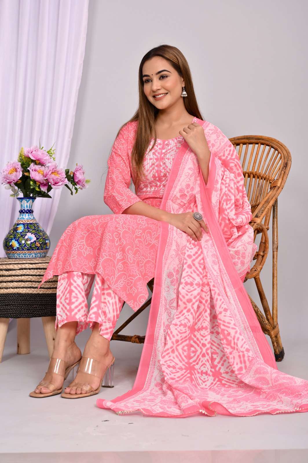 Utsav D.No.601 Heavy Cambric Cotton readymade suit