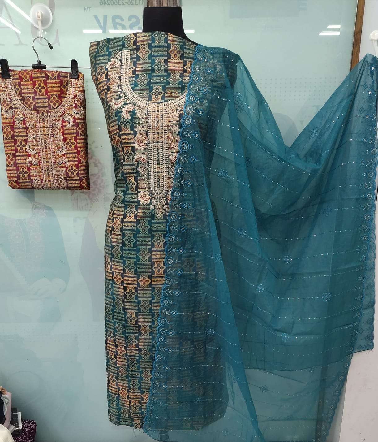 utsav sutis shivani modal print suit 