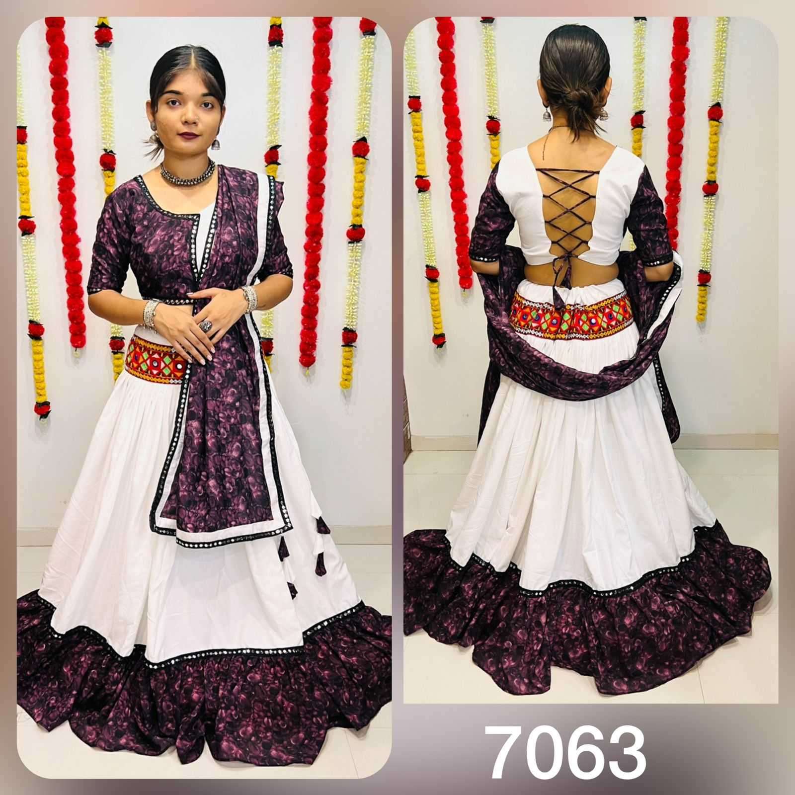 aawiya rajwadi vol 9 series 7056-7063 fancy lehenga