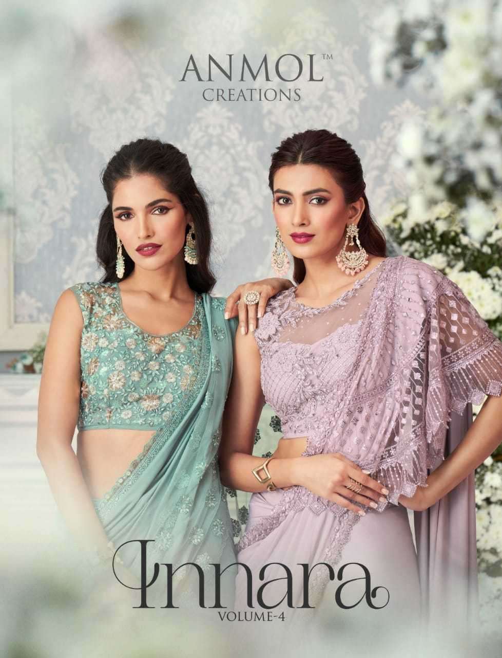 anmol creation innara vol 4 2501-2511 lycra saree