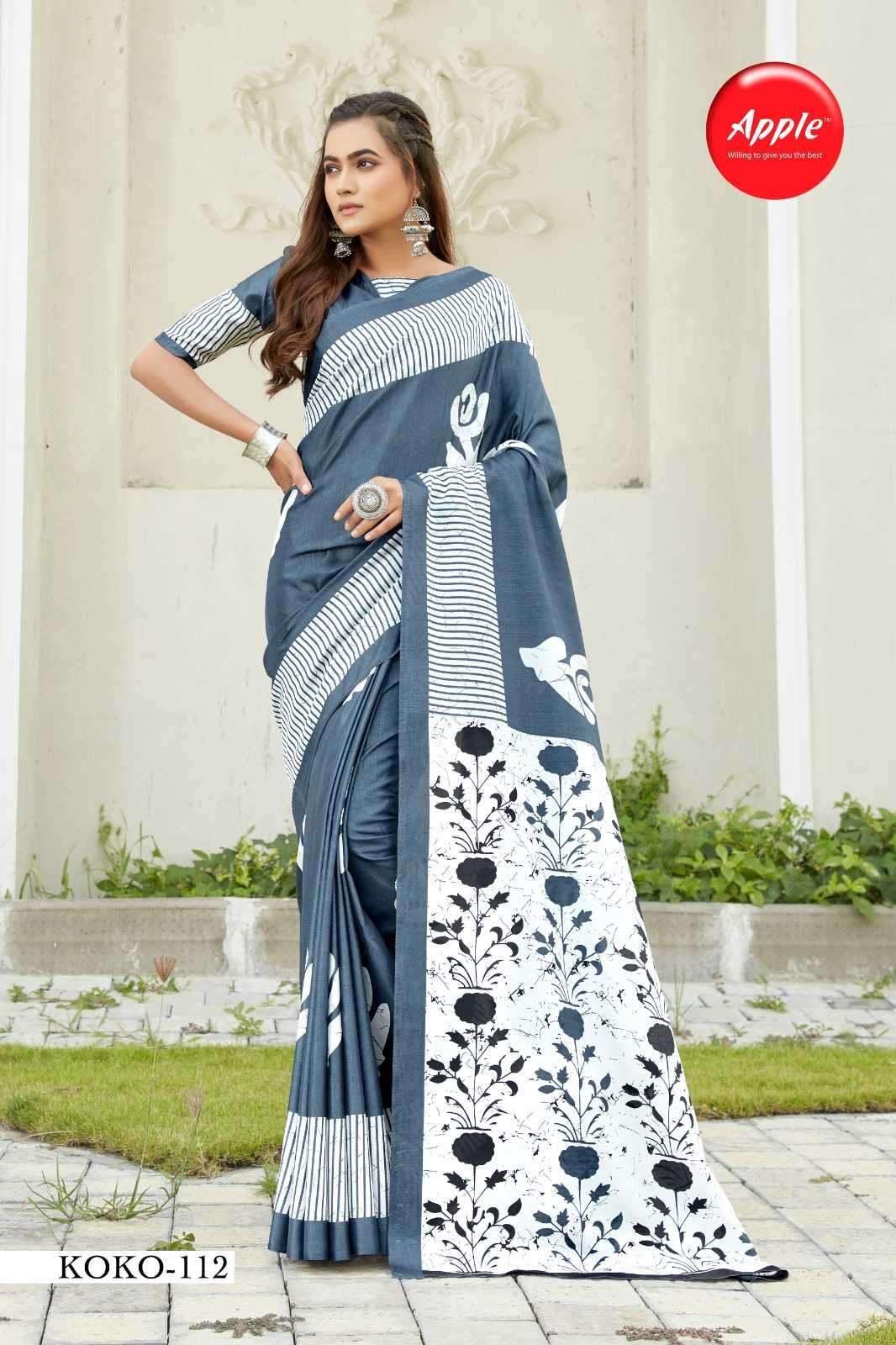 apple hits of koko dola silk saree