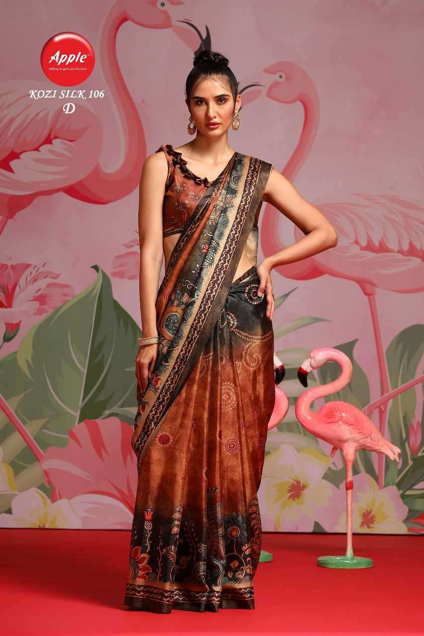 apple kozi silk 106 silk saree