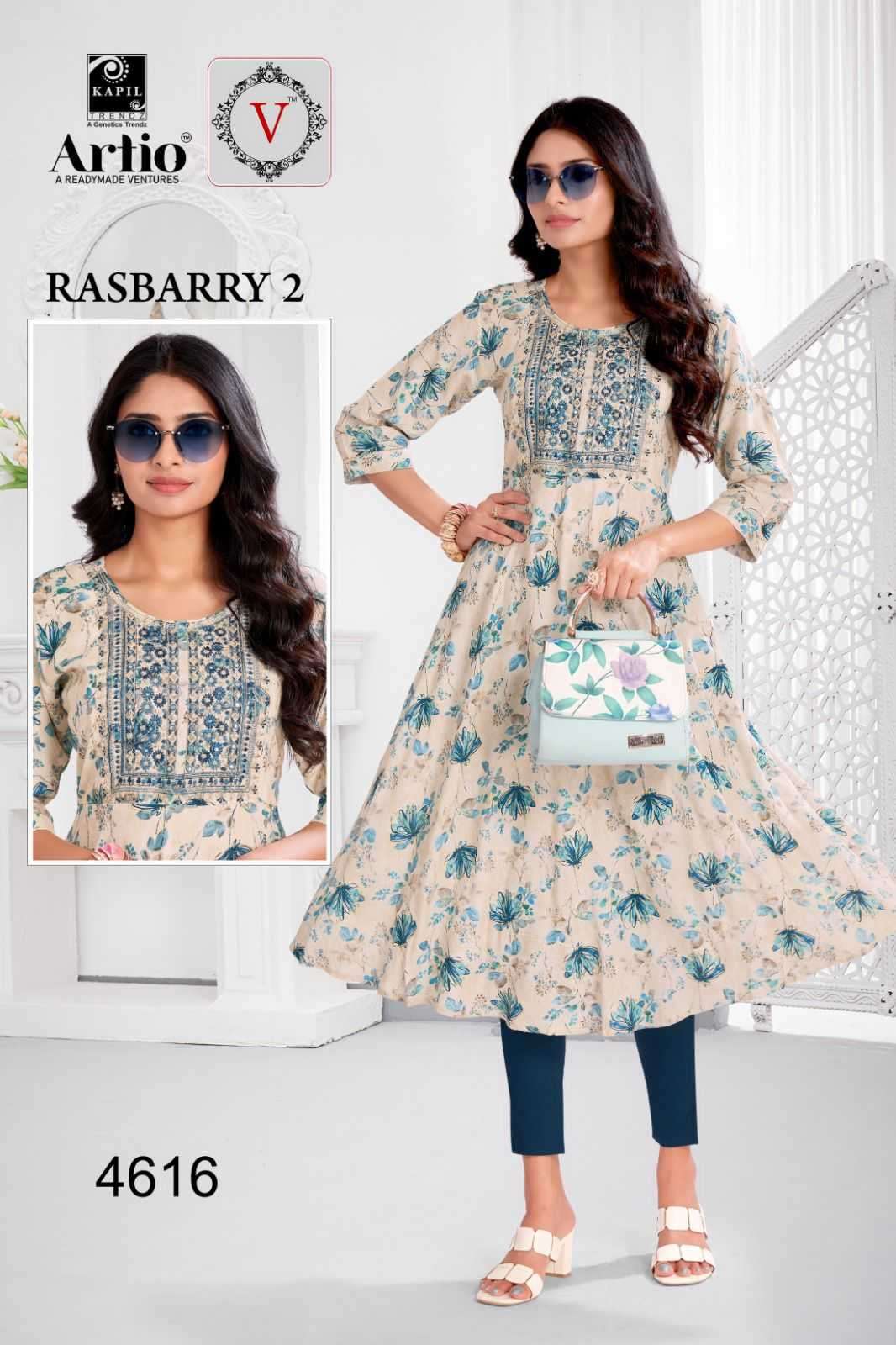 artio rasbarry vol 2 series 4601-4628 heavy rayon kurti