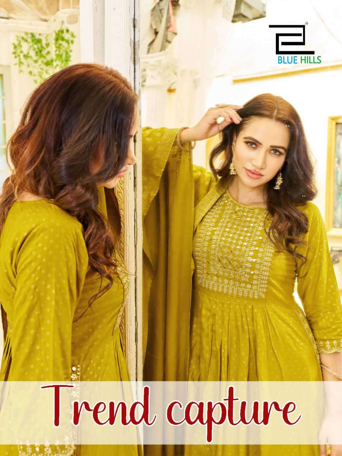 blue hills trend capture series 1001-1005 rayon 14 kg suit
