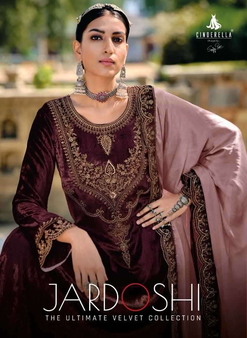 cinderella jardoshi series 10441-10446 pure Munich viscose velvet suit