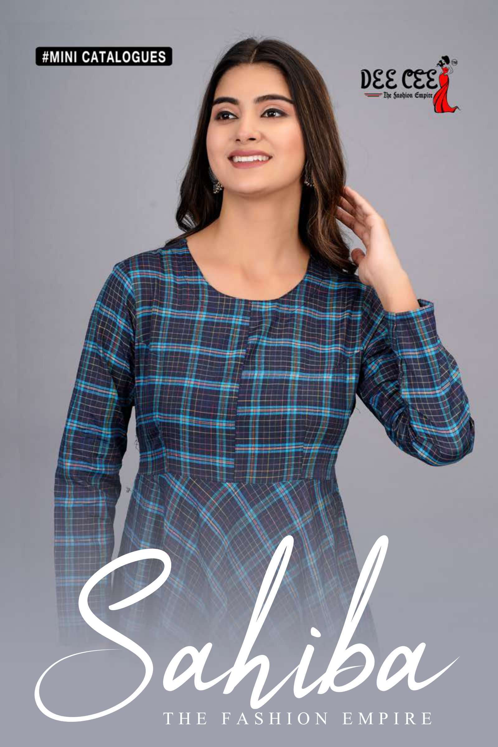 dee cee sahiba series 1001-1004 cotton yarn kurti