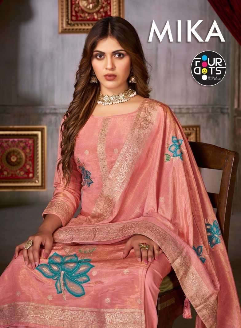 fourdots mika series 192-194 Pure Organza Simar Silk suit