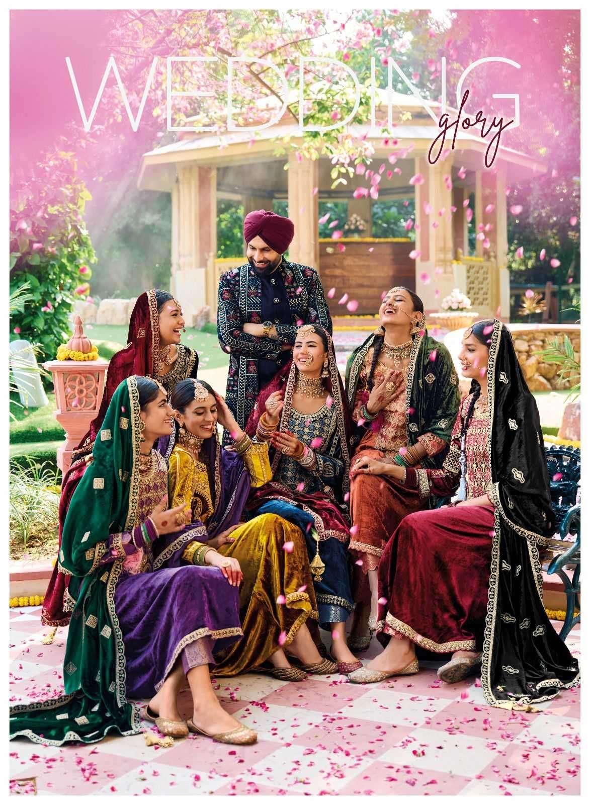 ibiza suit kuch khaas vol 8 series 1081-1088 viscose velvet suit