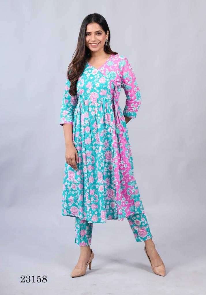 indira apparel 23158 Pure Cambric Cotton kurti