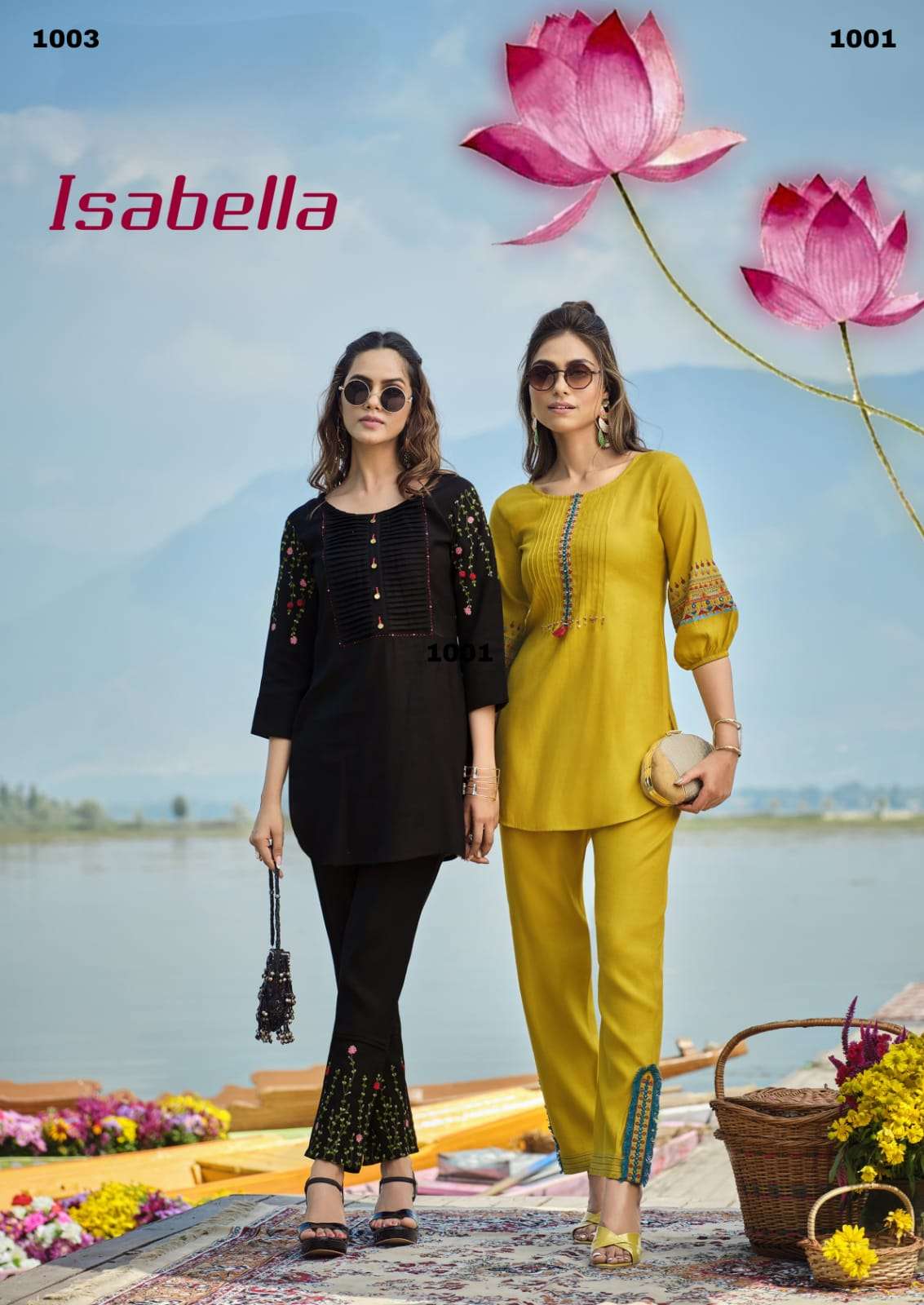 isabella designer Premium pure liva Viscose silk kurti
