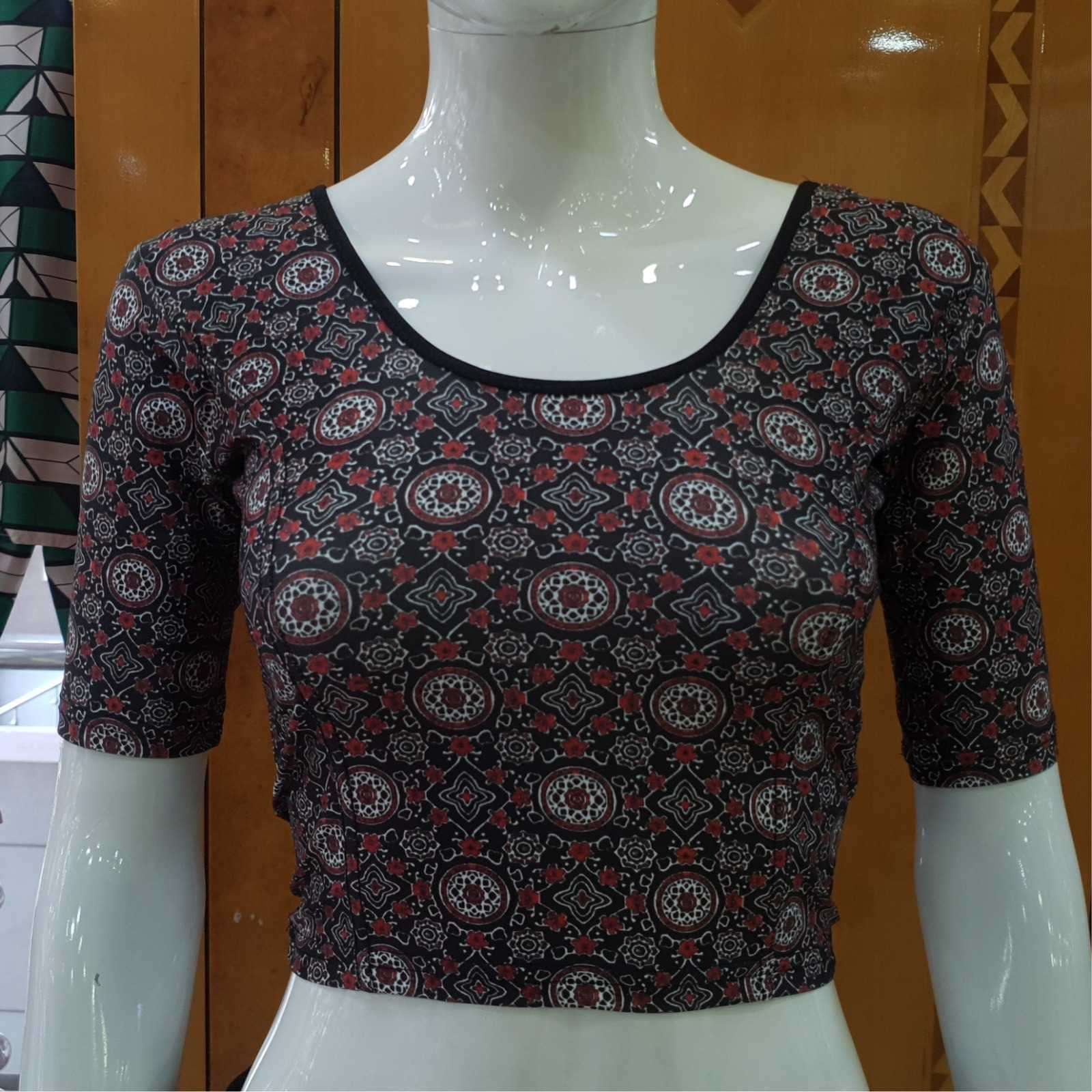 JELITE 1/2 SLEEVE DIGITAL PRINTED BLOUSE
