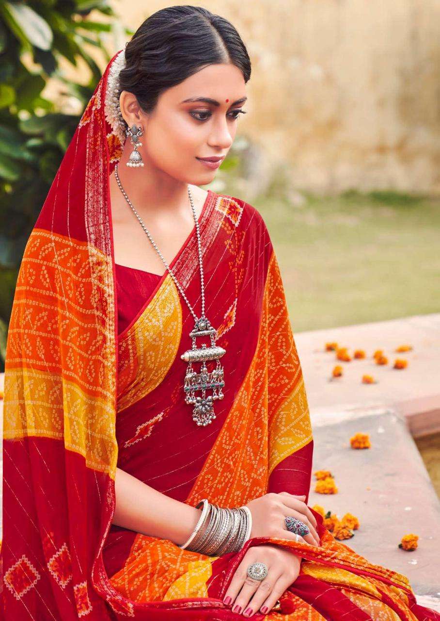 kashvi vaani designer chiffon saree