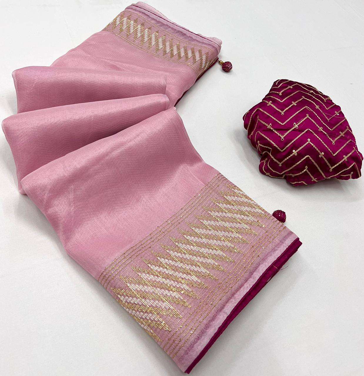 Kashvi vaani designer kora silk saree 