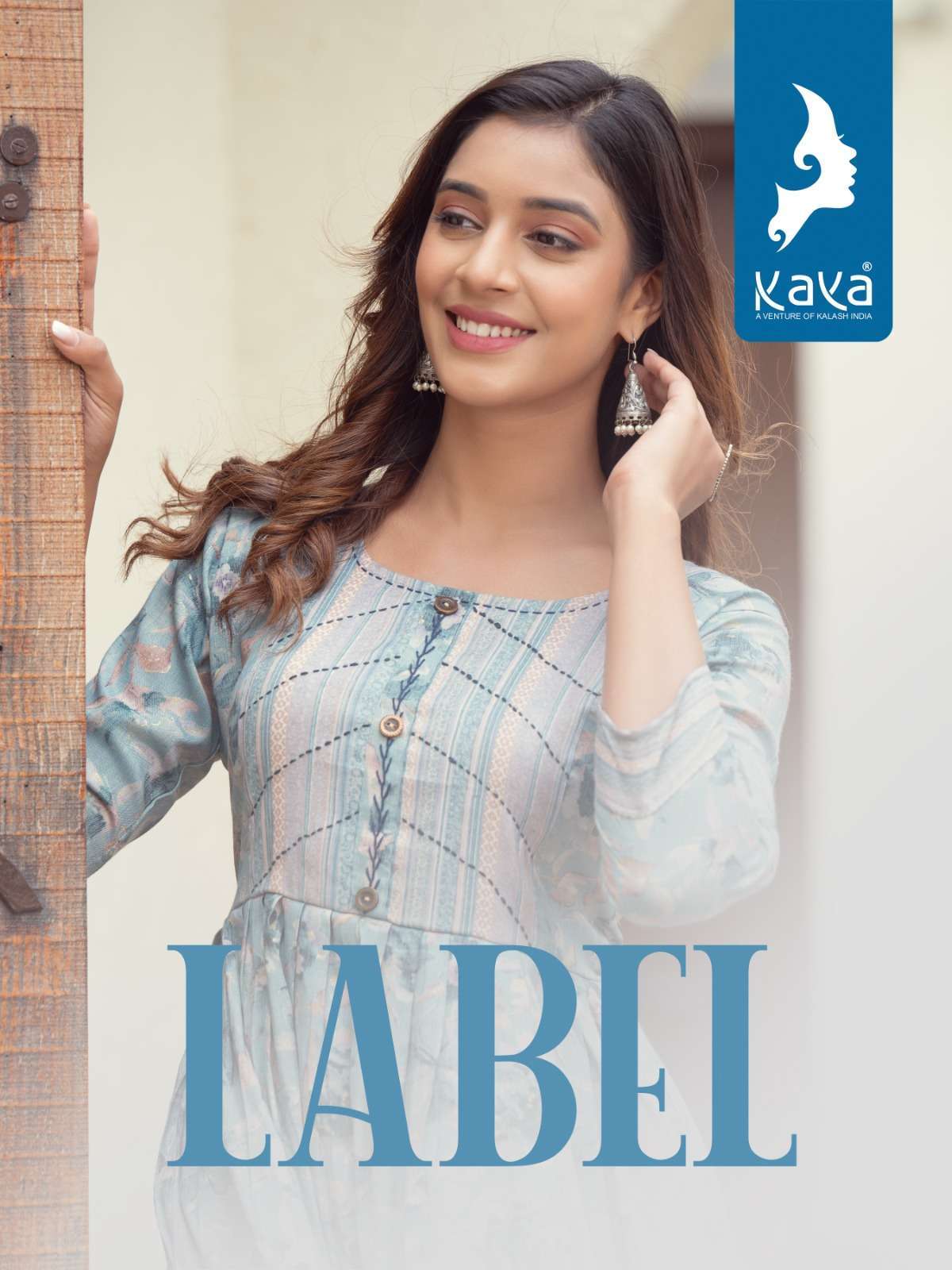kaya label series 01-06 rayon capsule prints kurti