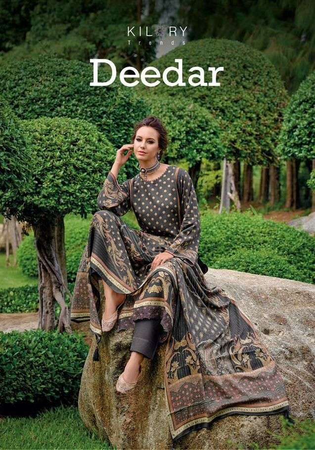 kilory trends deedar series 531-538 pure viscose suit 