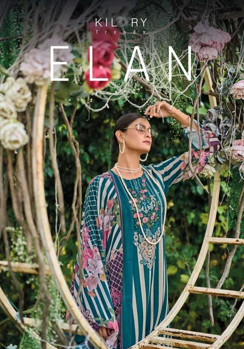 kilory trends elan series 601-606 pure pashmina suit 