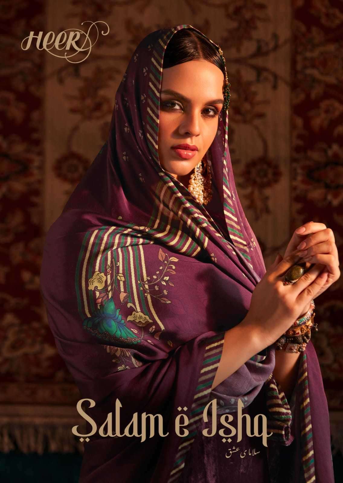 kimora heer salam e ishq series 9181-9188 Pure Velvet suit