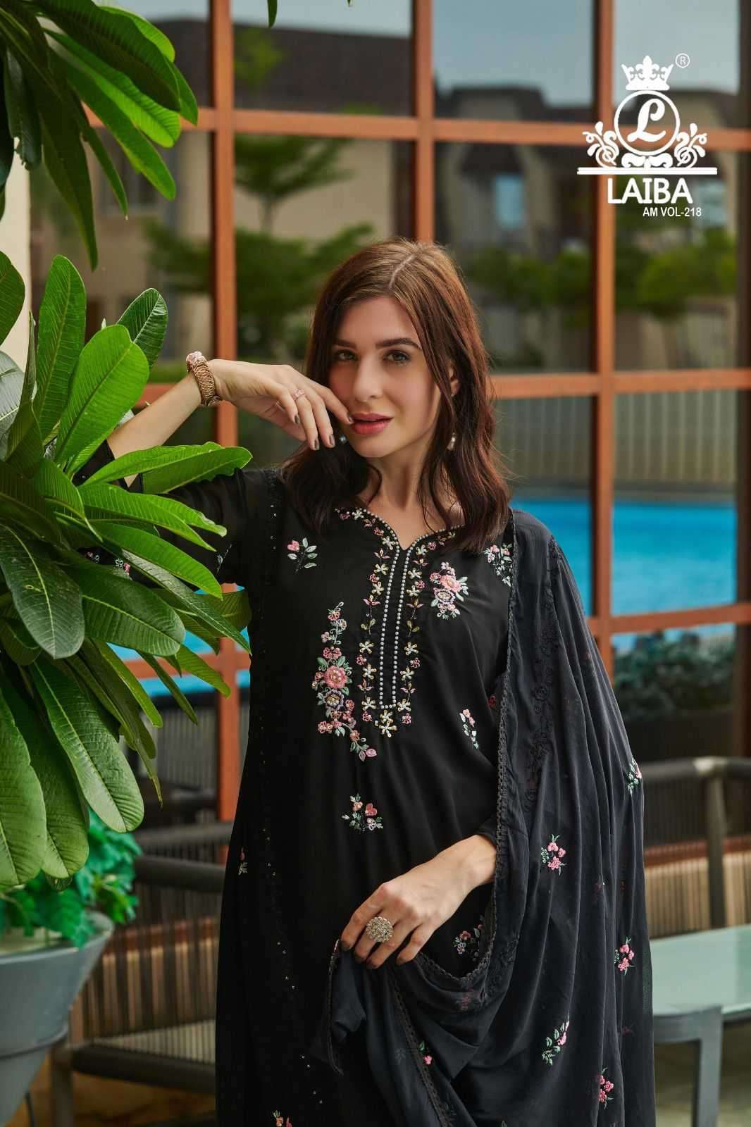  laiba am vol 218 Pure Georgette suit