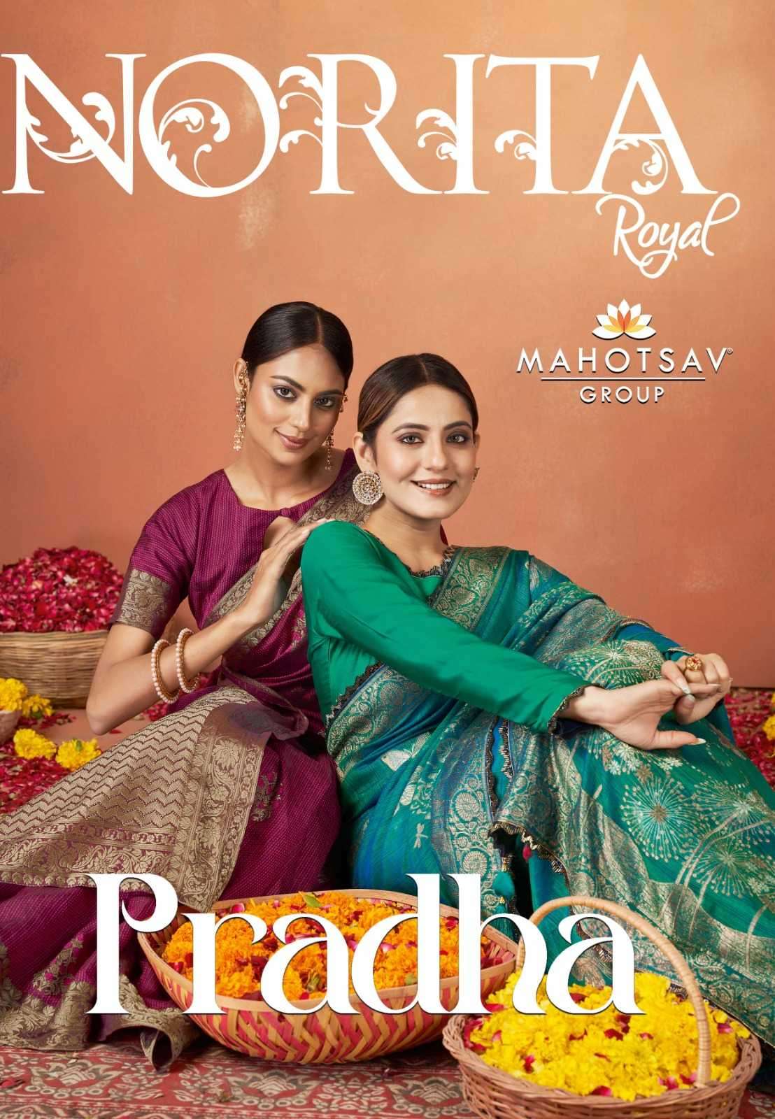 mahotsav norita 43400 series pradha silk saree