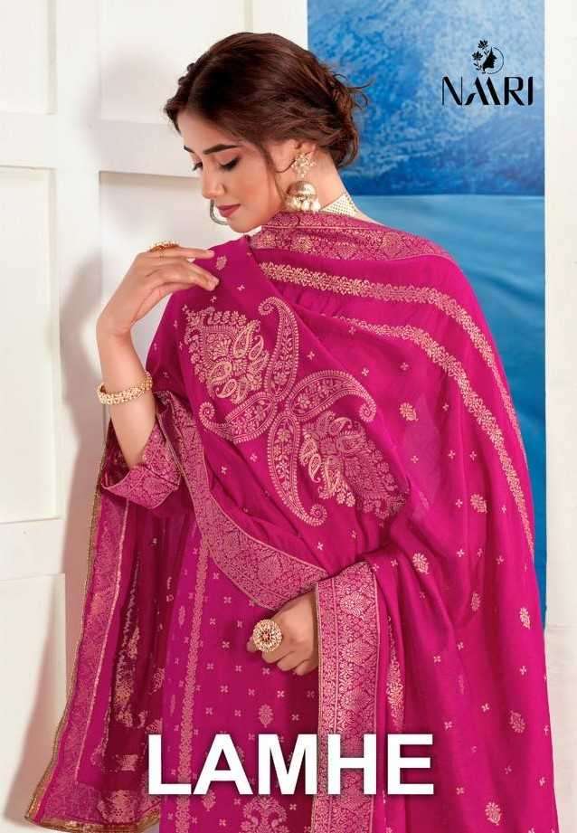 naari lamhe series 55001-55004 Pure muslin jacard suit