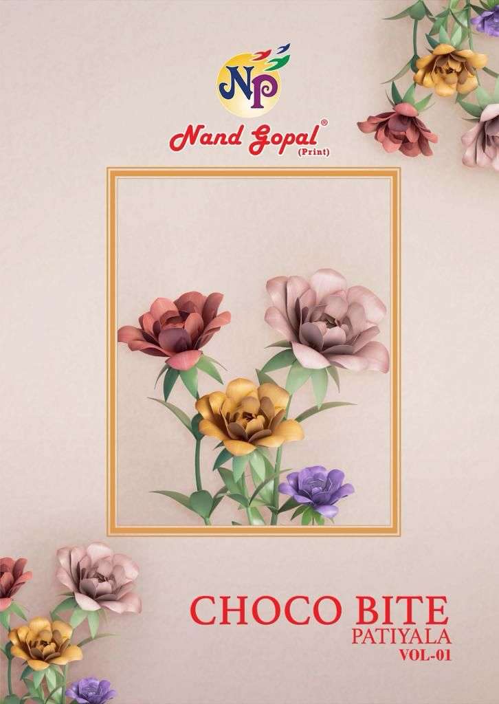Nand Gopal Choco Bite Vol -1 series 1001-1012  Pure Cotton suit