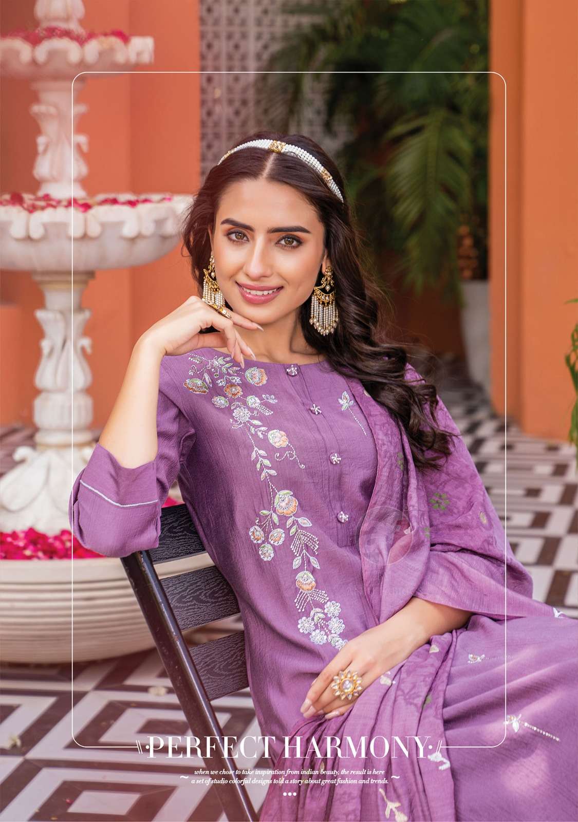 Once more vol 3 designer nylon viscose suit 