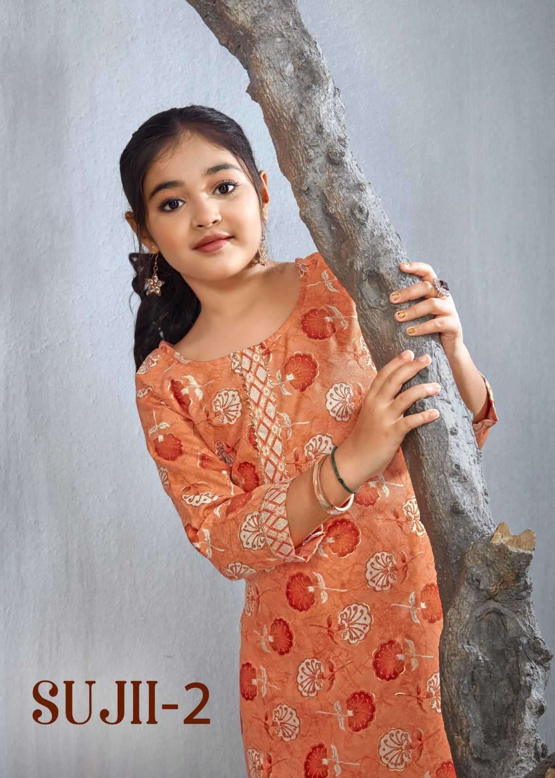 pr sujii vol 2 series 1001-1006 rayon cotton kurti