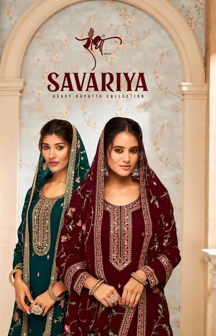 radha trendz savariya series 1151-1154 real georgette suit 