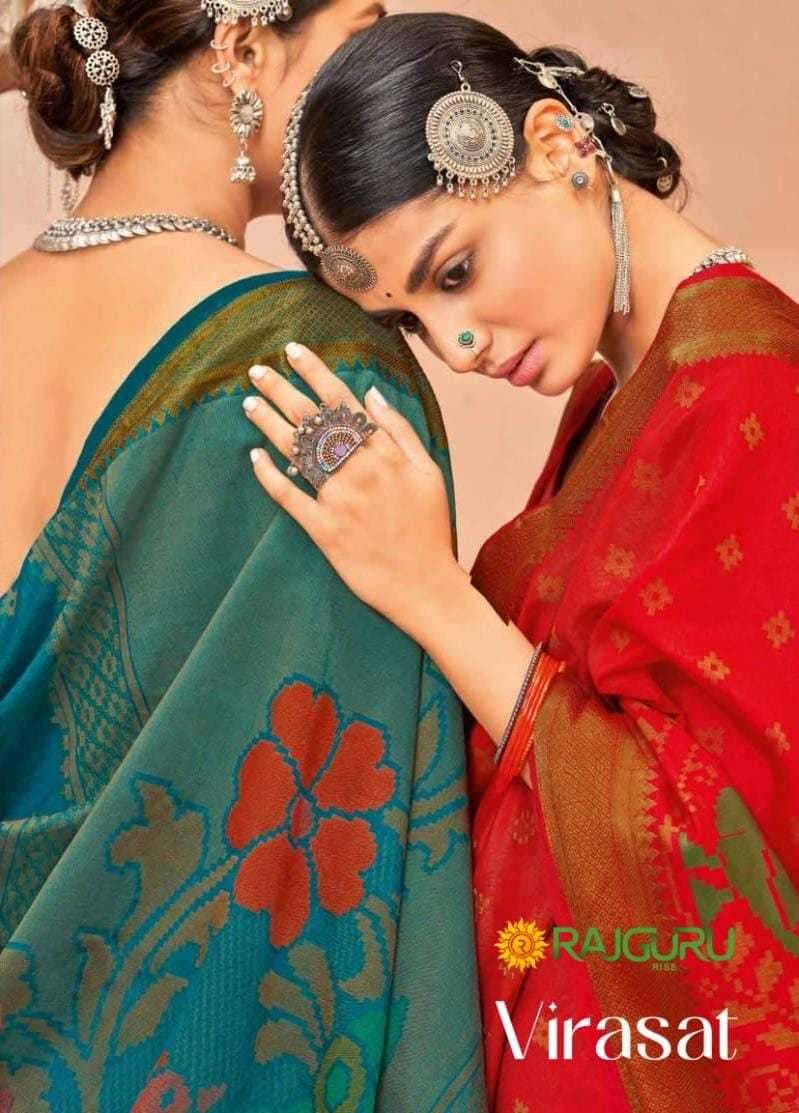 rajguru creation virasat fancy saree