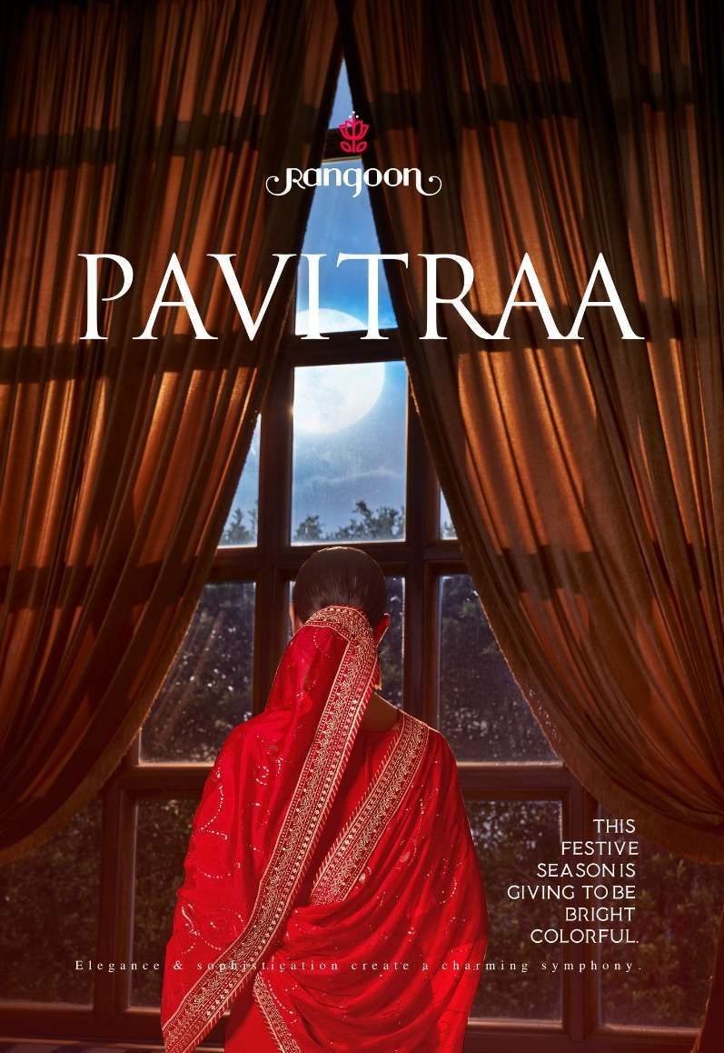 rangoon pavitra series 4651-4652 Silk with Fancy Work suit