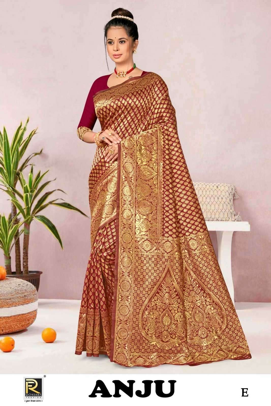 ranjna saree anju banarasi silk saree