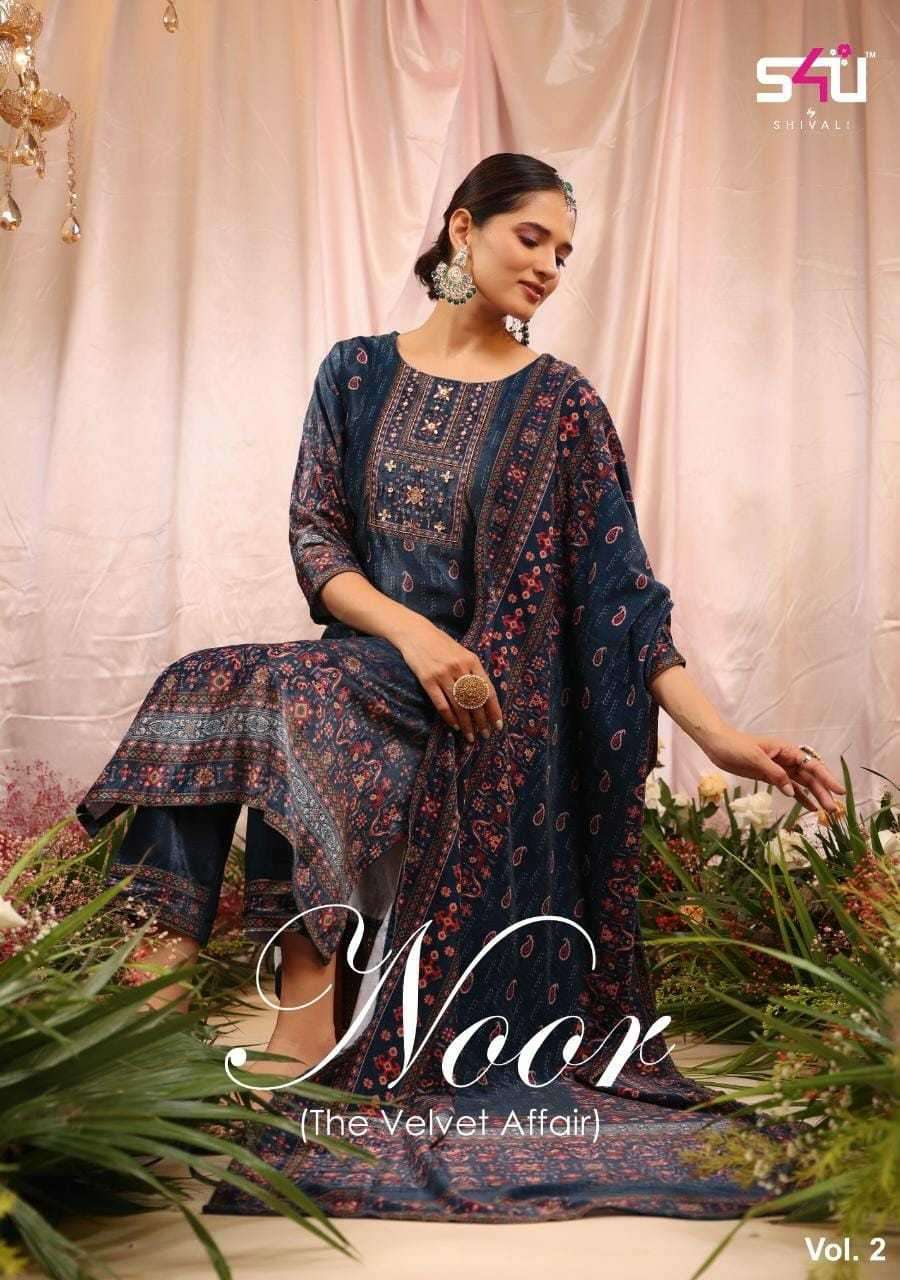 s4u shivali noor series 01-06 velvet suit