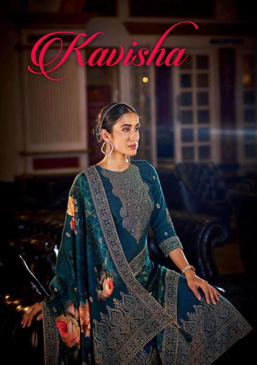 sargam prints kavisha series 356001-356006 pure pashmina suit