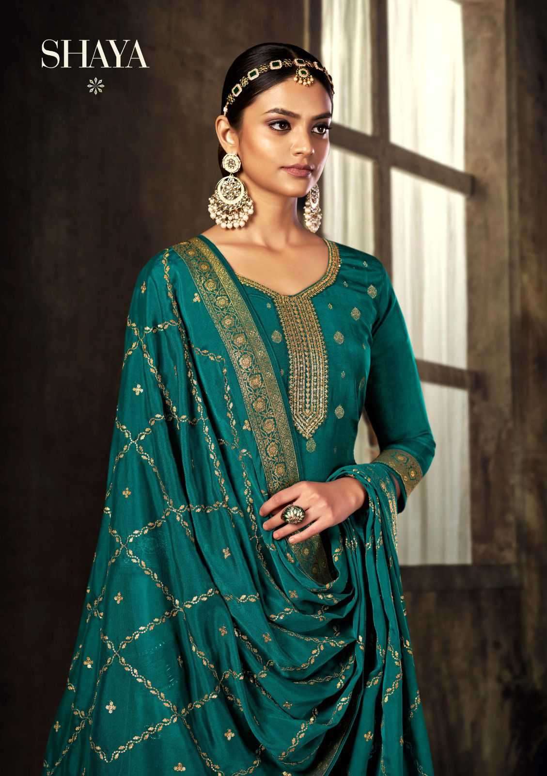 sargam prints shaya series 359001-359006 pure viscose suit 