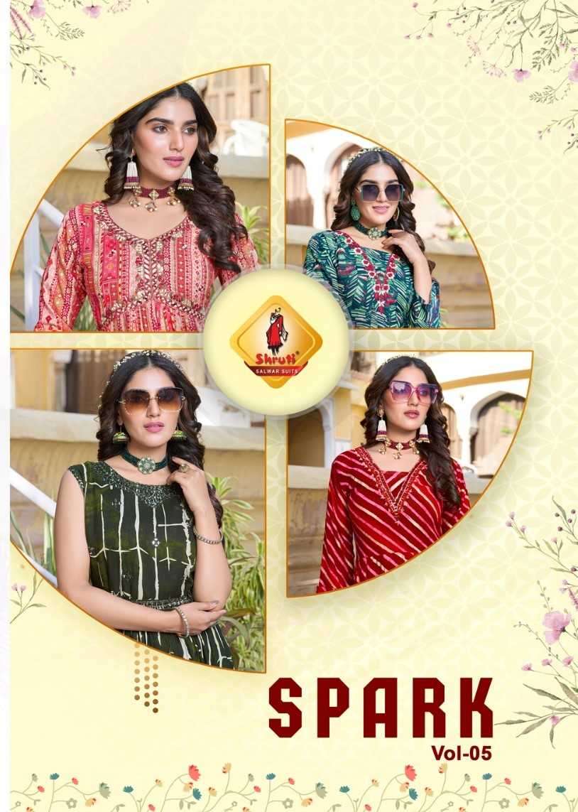 shruti spark vol 5 pure modal viscose kurti