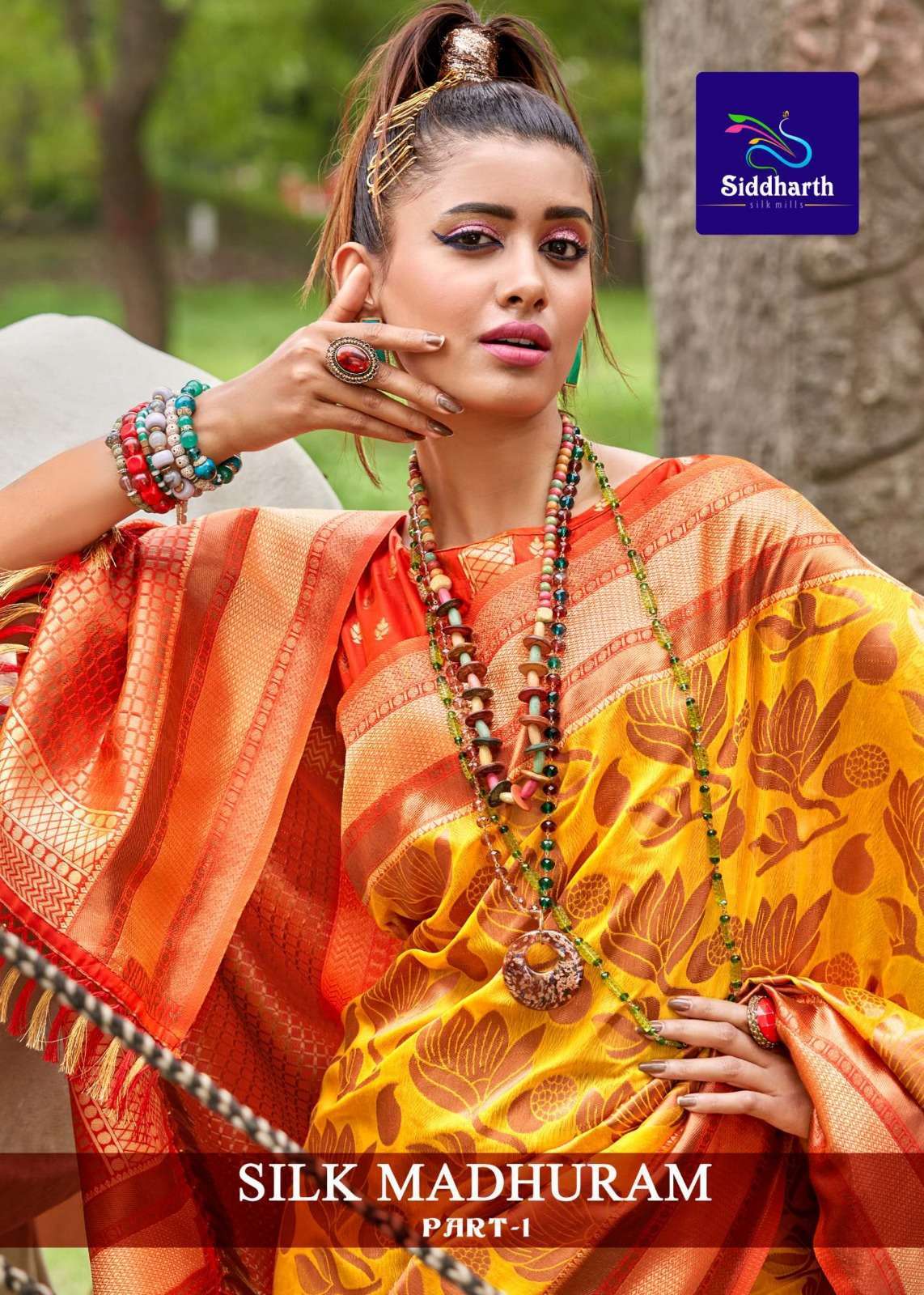 siddharth silk mills silk madhuram vol 1 series 901-906 silk saree