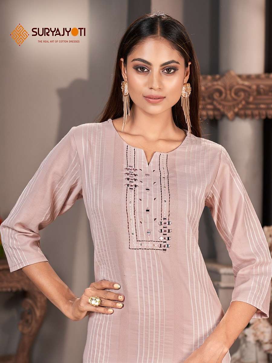 Suryajyoti Nirja Sunlight Vol-2 series 2001-2004 Heavy Rayon Viscose kurti