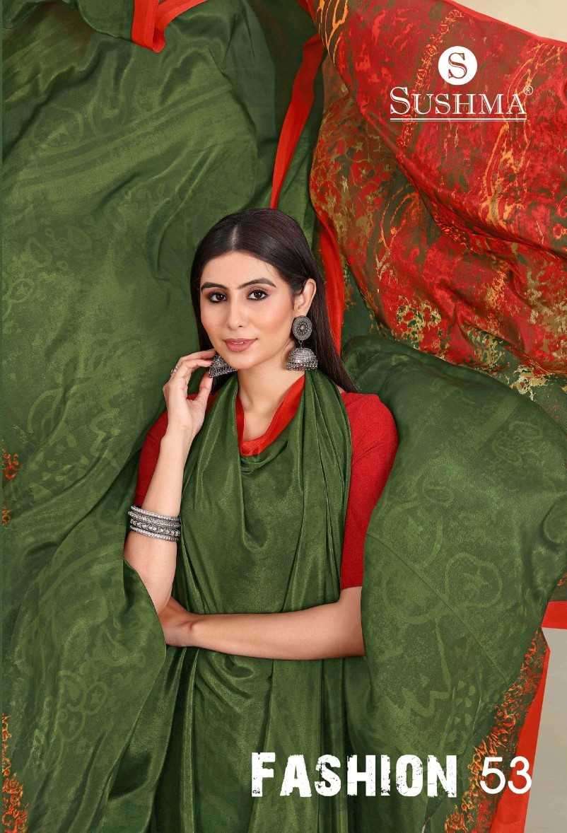 sushma fashion 53 series 5301-5307 crape saree