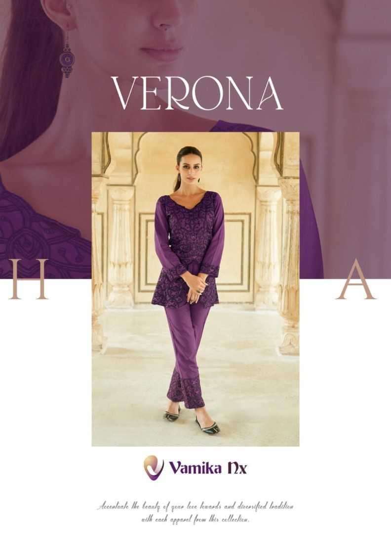 vamika nx verona series 801 heavy rayon co-ord sets